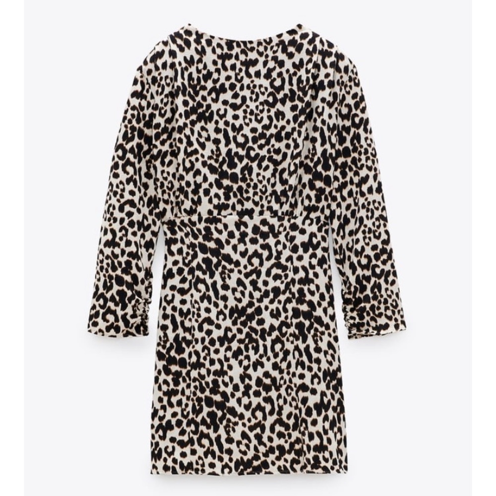 Mini dress leopard